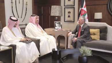 Deputy Prime Minister meets Jordan's King
