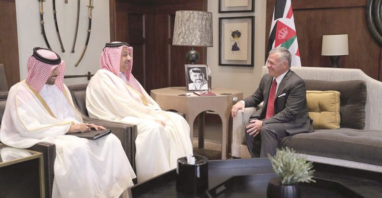 Deputy Prime Minister meets Jordan's King