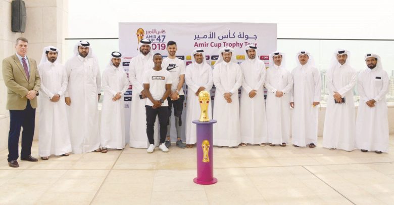 Amir Cup Trophy Tour starts with stop at Msheireb Properties