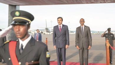 HH and Rwandan President discuss bilateral relations and regional and international issues