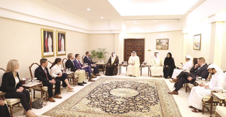 Ways to support Qatar-US Parliamentary ties discussed