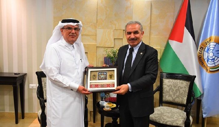 Palestinian PM praises Qatari support