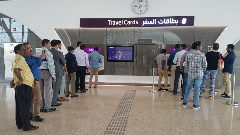 Doha Metro embarks on its historic journey