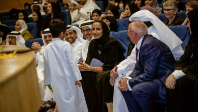 Sheikha Hind attends Awsaj Academy’s graduation event