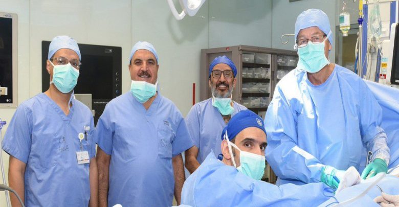 HMC surgeons perform rare kidney transplant