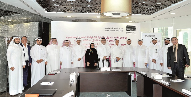 Ashghal signs 7 contracts worth QR3.2bn