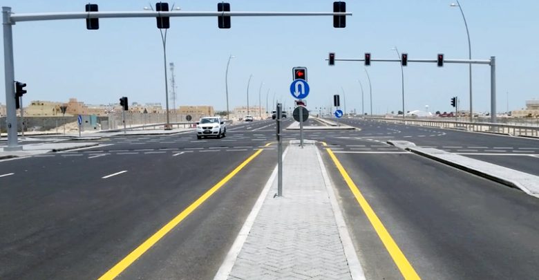 Partial Opening of Al Egda Street in Al Khor City