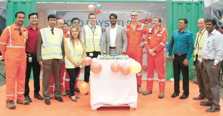 GWC, Total & Dolphin Energy celebrate 1,000 days LTI free