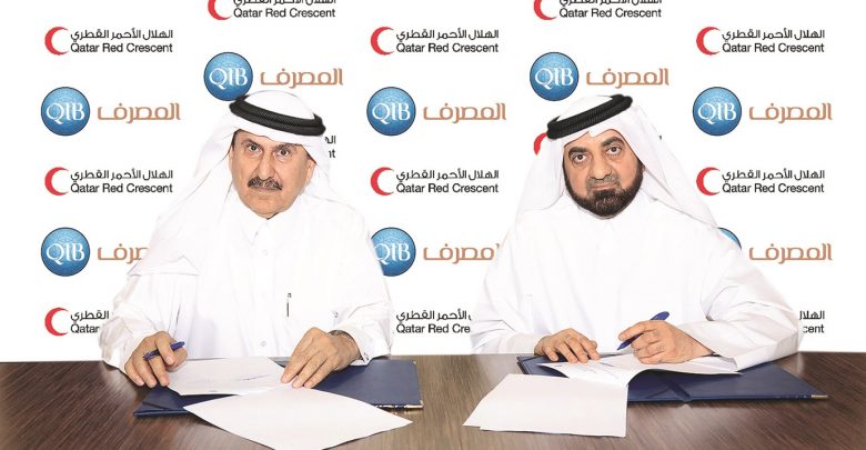 QIB signs agreement with Qatar Red Crescent Society