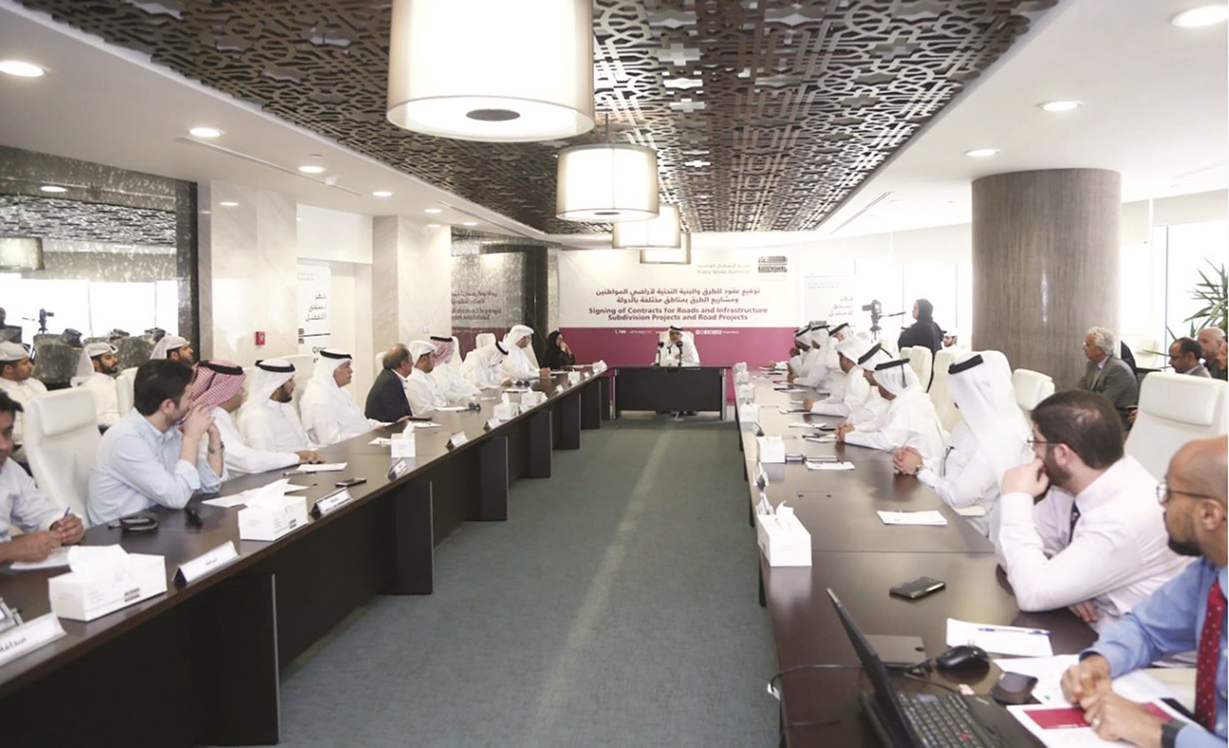 Ashghal signs 7 contracts worth QR3.2bn