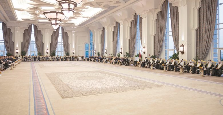 Amir hosts Iftar banquet for heads of diplomatic missions and envoys of Qatar