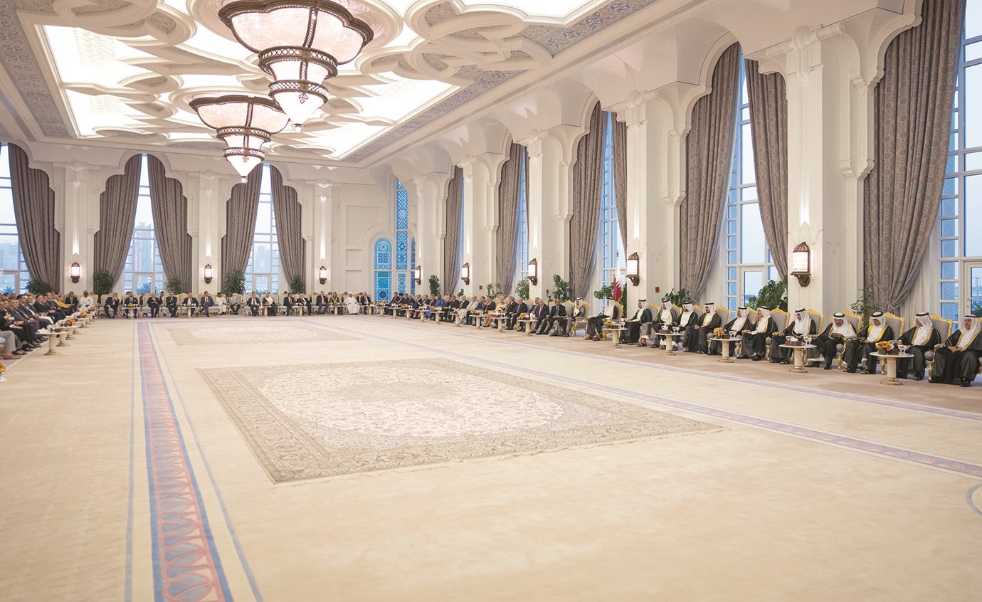 Amir hosts Iftar banquet for heads of diplomatic missions and envoys of Qatar