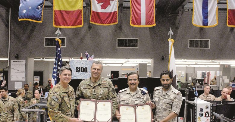QAF and Al Udeid Airbase celebrate signature of Nato Standard Operating Procedures