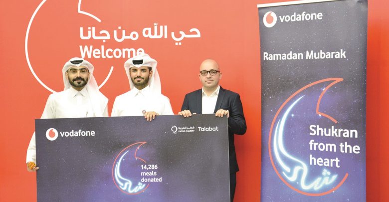 Vodafone donates over 14,000 Iftar boxes