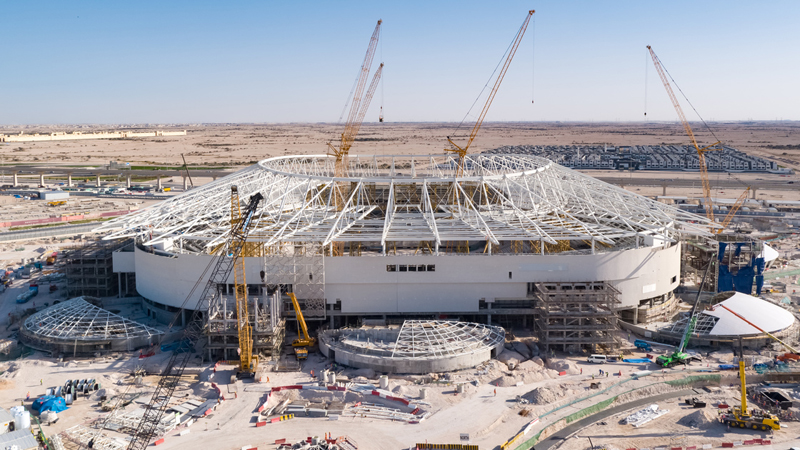 Architectural masterpiece - Al Rayyan Stadium tells the story of Qatar