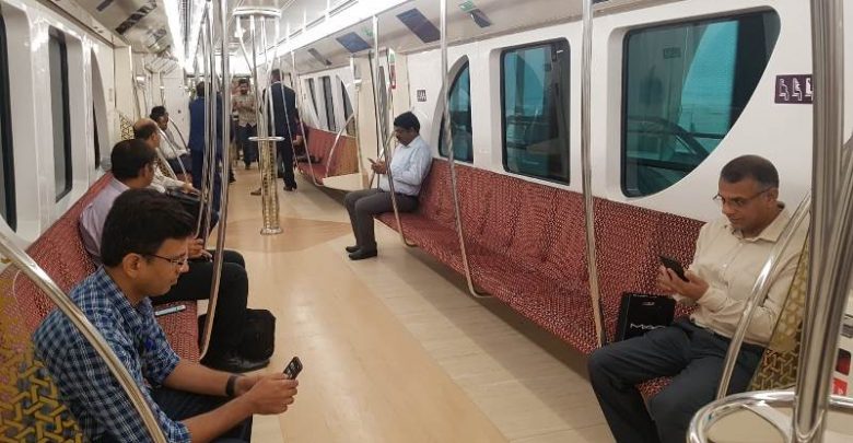 Excited residents take their first ride on Doha Metro