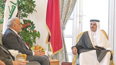 Amir and Iraq PM review latest regional and international developments