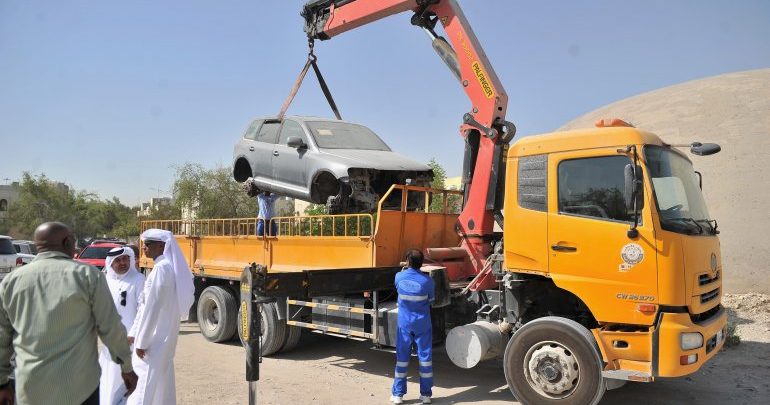 MME removes 61,524 abandoned vehicles from across the country