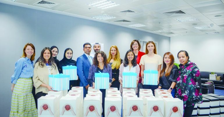 QFC gives over 200 gifts for female workers