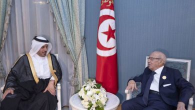 Tunisian president meets Qatar's Prime Minister