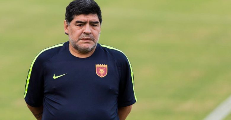 Due to health reasons.. Maradona leaves the world of football