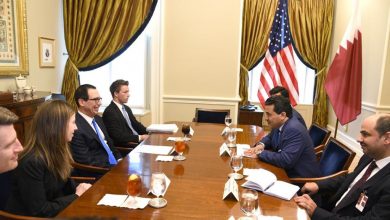 Attorney General meets with US Treasury Secretary