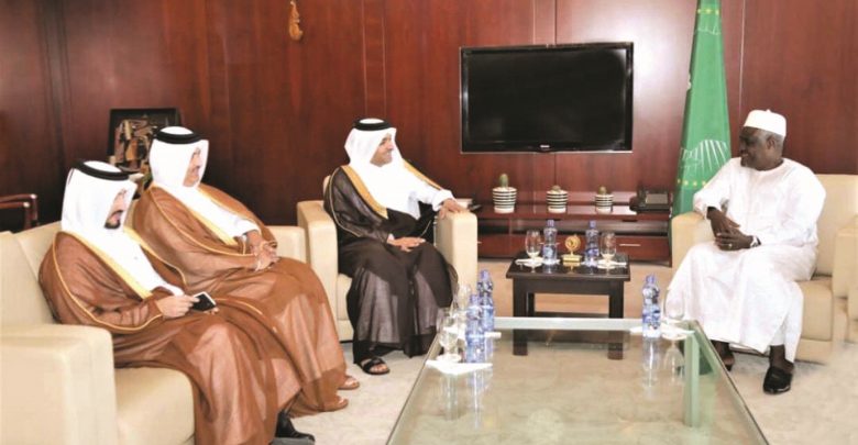 Minister of Foreign Affairs discuss situation in Sudan and Somalia with Chairperson of Commission of African Union