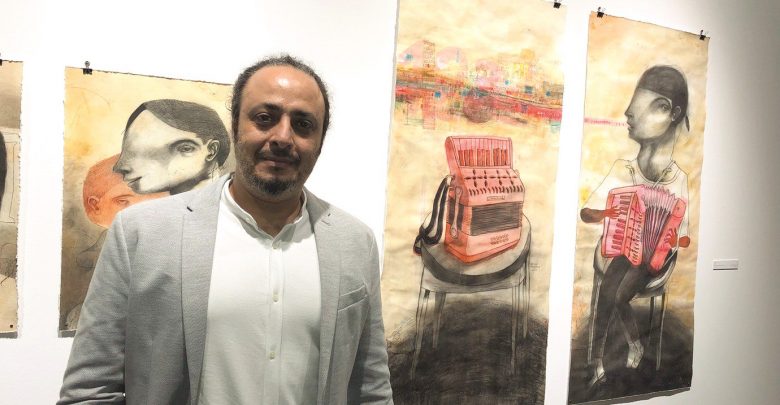 opening of "Daily Rhythm" exhibition at artists' headquarters