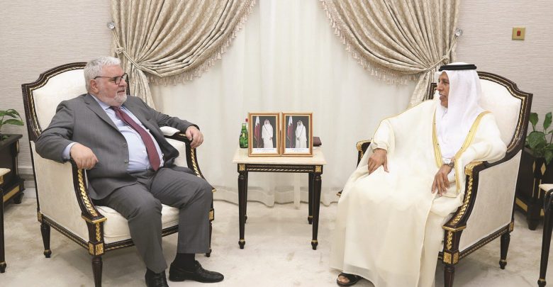 Speaker of Shura Council, Portuguese Envoy discuss parliamentary relations