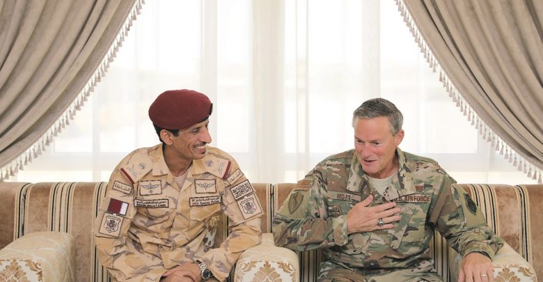 Joint Special Forces commander meets US military official