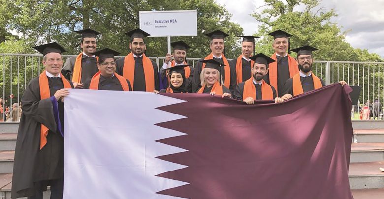 HEC Paris honours Qatar graduates