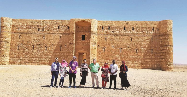 HBKU students learn in depth about Islamic Architecture in Jordan