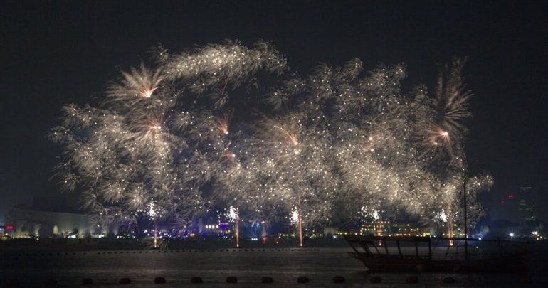 Gifts, fireworks and stage play at Katara for Eid
