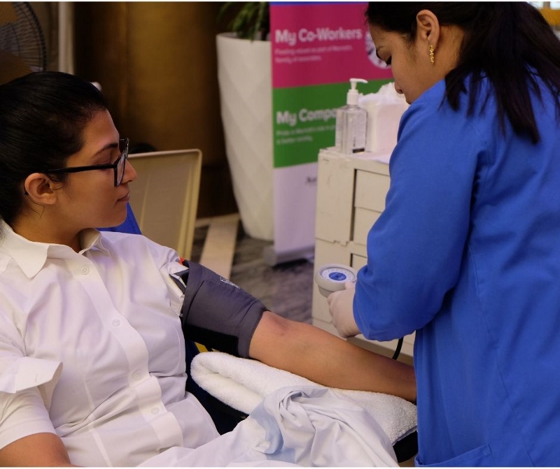 THE WESTIN DOHA HOLDS BLOOD DONATION IN COLLABORATION WITH HAMAD MEDICAL CORPORATION