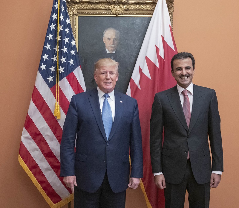 Qatar Amir, US President witness signing agreements & MoUs