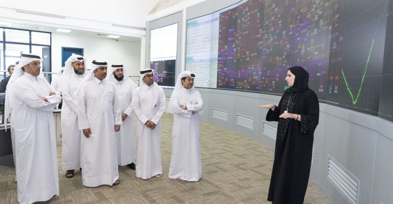 PM visits National Control Center of Kahramaa