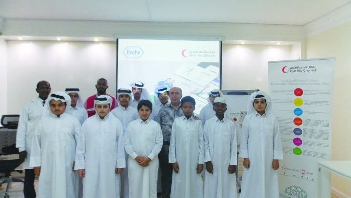 QRCS holds health education sessions for school students