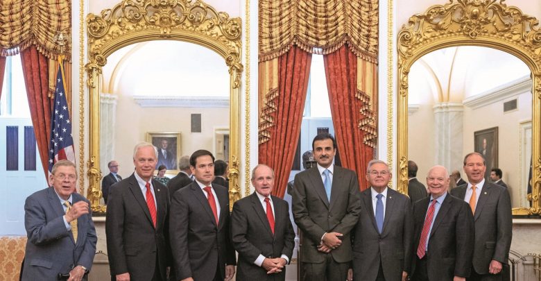 Amir meets members of US House committees on intelligence and foreign affairs