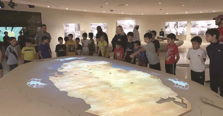 Aspire summer camp children explore Qatari heritage at NMoQ