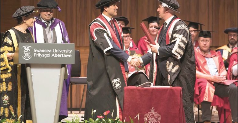 Swansea University honours Free Zone Authority chairman
