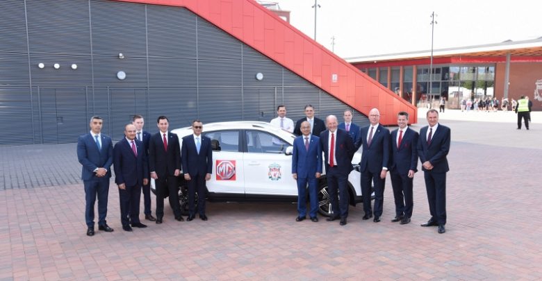 MG Motor becomes the Global Partner of Liverpool Football Club