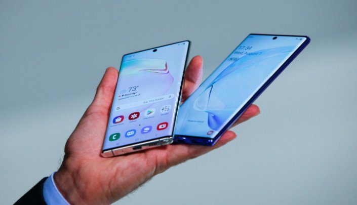 Samsung unveils new Galaxy Note 10 smartphones