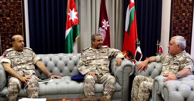 Commander of Amiri Air Force meets Jordanian chief of staff