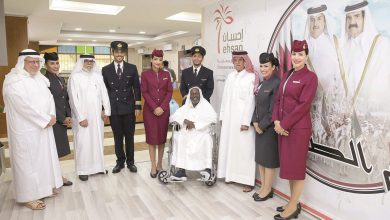 Qatar Airways surprises elderly residents of Ehsan