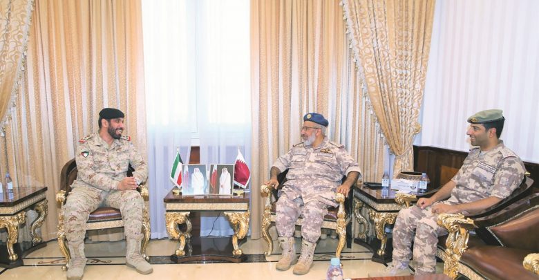 Chief of Staff meets Kuwaiti military attache
