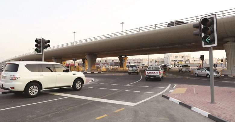Al Gharrafa Interchange fully open to traffic