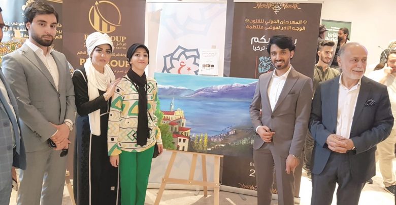 Qatari artist honoured with ‘Star of the Festival’ title in Istanbul exhibition