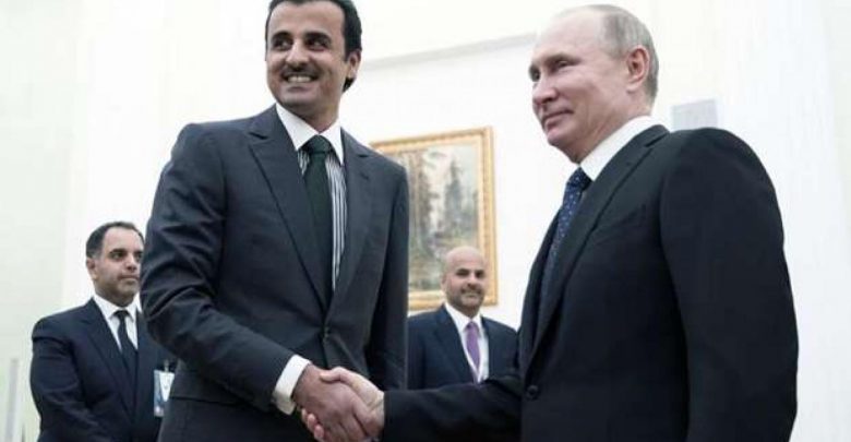 Amir holds talk with Russian President