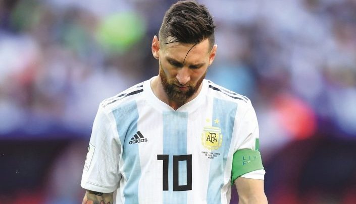 Messi suspended from Argentina for 3 months
