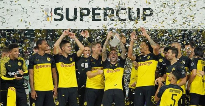 Borussia Dortmund win the German Super Cup title